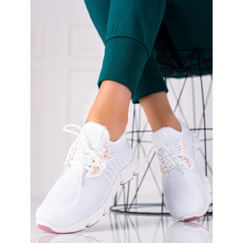 SHELOVET Könnyű sportcipő fehér 1