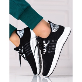 SHELOVET Könnyű sportcipő fekete 2