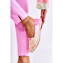 PG1 Női Slip-On Espadrilles Pink-Yellow Santana bézs rózsaszín sárga 1 PG1 Női Slip-On Espadrilles Pink-Yellow Santana bézs rózsaszín sárga 1