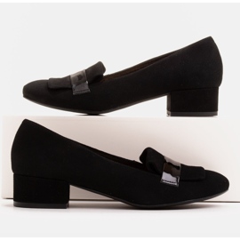 Radoskór Klasszikus fekete női cipő szélesebb lábhoz 1 Radoskór Klasszikus fekete női cipő szélesebb lábhoz 1