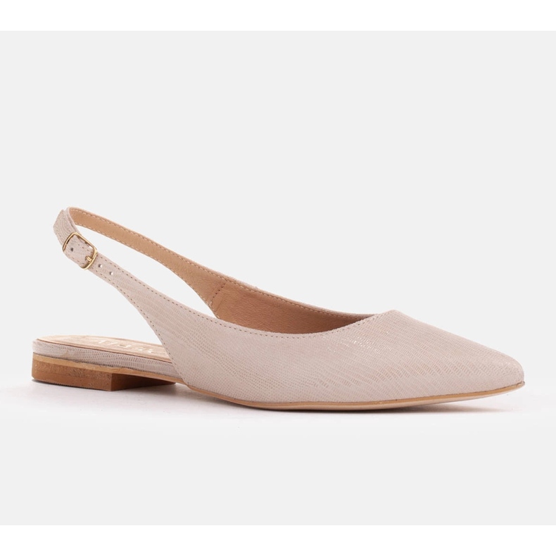 Marco Shoes Természetes velúr szandál bézs színben, 1965P-103-1 1