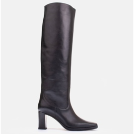 Marco Shoes Klasszikus magas csizma fekete 1