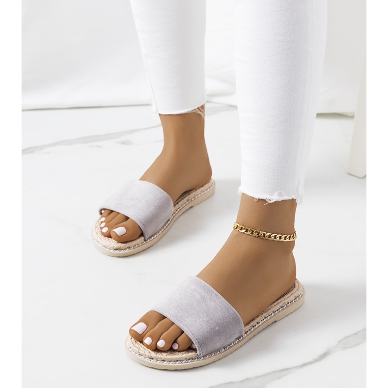 Szürke női Staton papucs 1