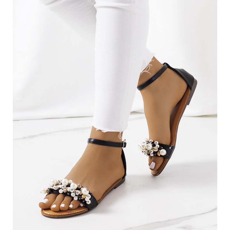 Fekete női Chesney szandál 1