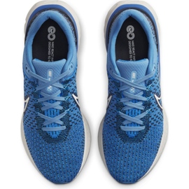 Nike React Infinity Run Flyknit 3 DH5392-400 cipő kék 1