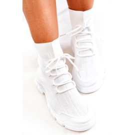 FM1 Fehér Kimberly Sports Socks cipő 1