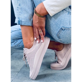 Posten Khaki női zoknis tornacipő bézs 1 Posten Khaki női zoknis tornacipő bézs 1