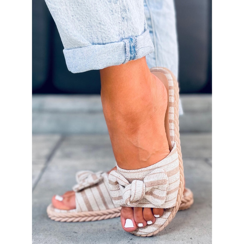 Adana Apricot női papucs bézs 2