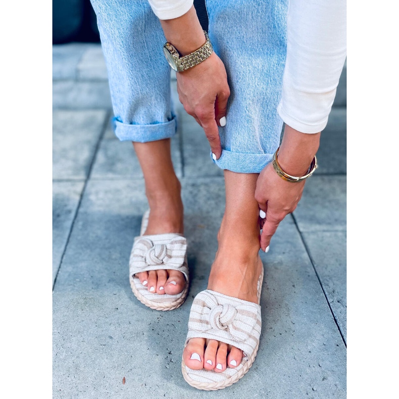 Adana Apricot női papucs bézs 1