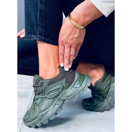 Sana Verde női sportcipő khaki zöld 2