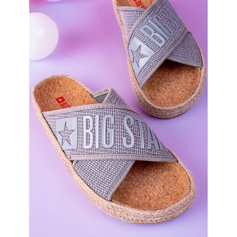 Big Star espadrillák szürke 2