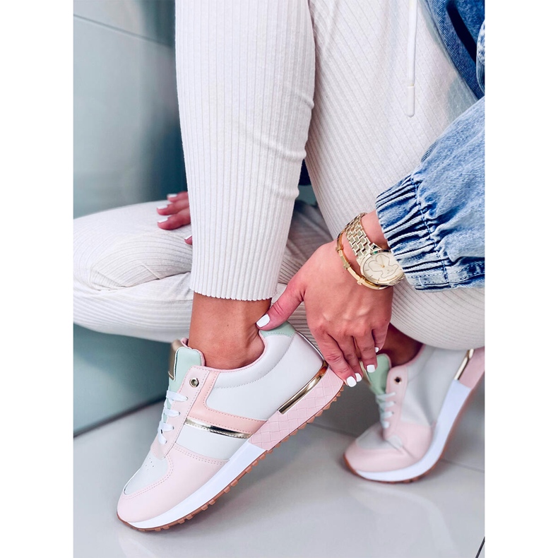 Grass Pink női sportcipő rózsaszín sokszínű 2