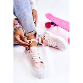 PS1 Női tornacipők a Pink Comes Platformon rózsaszín 5