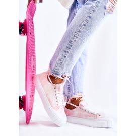 PS1 Női tornacipők a Pink Comes Platformon rózsaszín 7