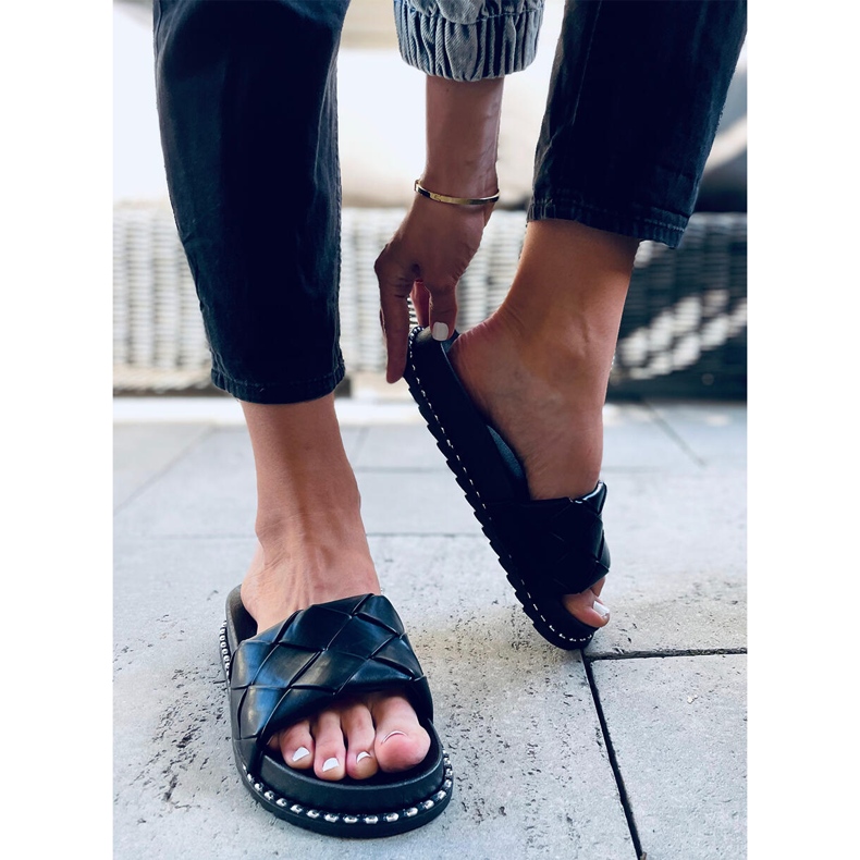 Sunny Black női papucs fekete 1