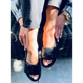 Sunny Black női papucs fekete 2