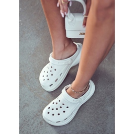 FS1 Női Crooks' Hab papucs, White Coline fehér 1