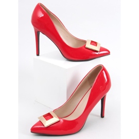 Lakkozott tűk Margaret Red piros 1