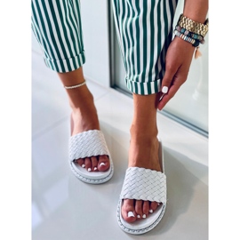 Edna White női papucs fehér 2 Edna White női papucs fehér 2