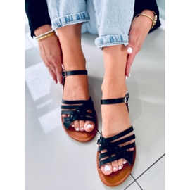 Spokey Fekete női szandál 2