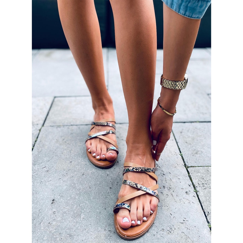 Nigella Beige női papucs bézs 1