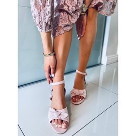 Giselle Pink magas sarkú szandál rózsaszín 1