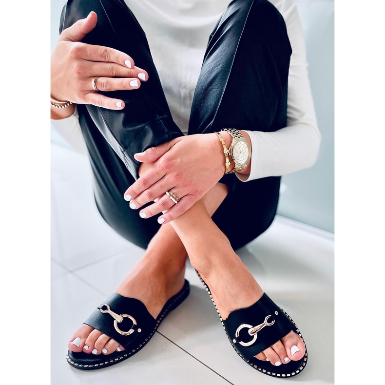 Kettle Black női papucs fekete 1