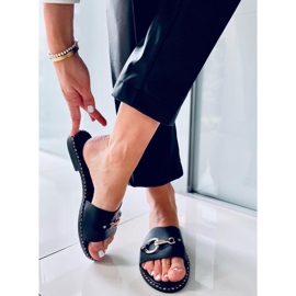 Kettle Black női papucs fekete 2