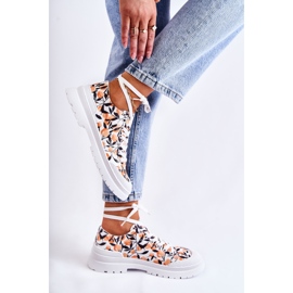 PS1 Fehér Amissa Gyümölcsbe kötött alacsony tornacipő 2