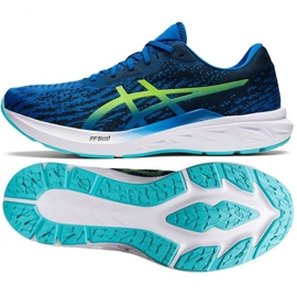 Asics Dynablast 2 M 1011B205 402 futócipő kék zöld 1 Asics Dynablast 2 M 1011B205 402 futócipő kék zöld 1