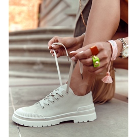 PS1 Női szövet tornacipő Világos bézs Parossa 1