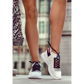 Női sportcipők Slip-on tornacipő fehér Klayra 1