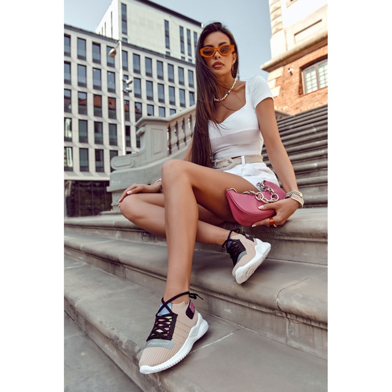 Női sportcipők Slip-on tornacipők Bézs Klayra 2