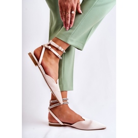WS1 Bézs Amisha színű orrú női szandál 2 WS1 Bézs Amisha színű orrú női szandál 2
