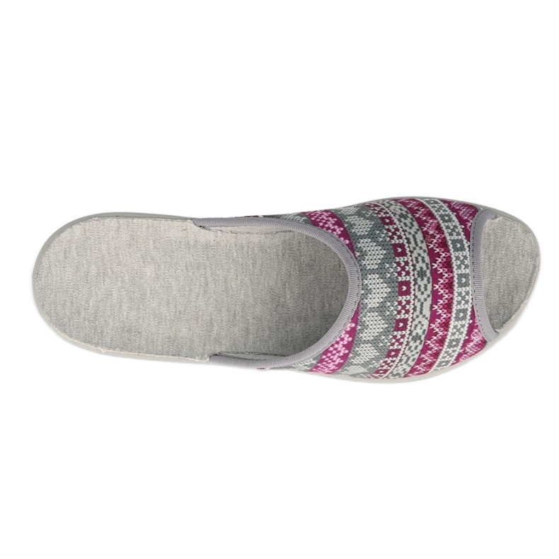 Befado női cipő pu 254D133 rózsaszín szürke 3