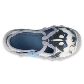 Befado gyermekcipő 110P417 fehér fekete szürke 3