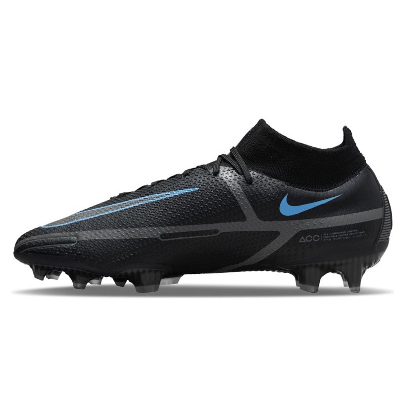 Nike Phantom GT2 Elite Df Fg M CZ9889-004 futballcipő fekete fekete 2