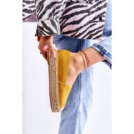 PG1 Női espadrillák a Sárga Marise Platformon 1