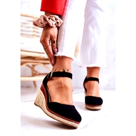 PS1 Női fekete espadrillák ékeken Tamarill 2 PS1 Női fekete espadrillák ékeken Tamarill 2