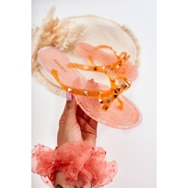 Női gumi papucs narancssárga Monise 1