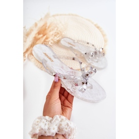 WJ1 Női gumi Flip Flop átlátszó Monise színtelen 1