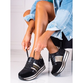 SHELOVET Női tornacipő fekete 1