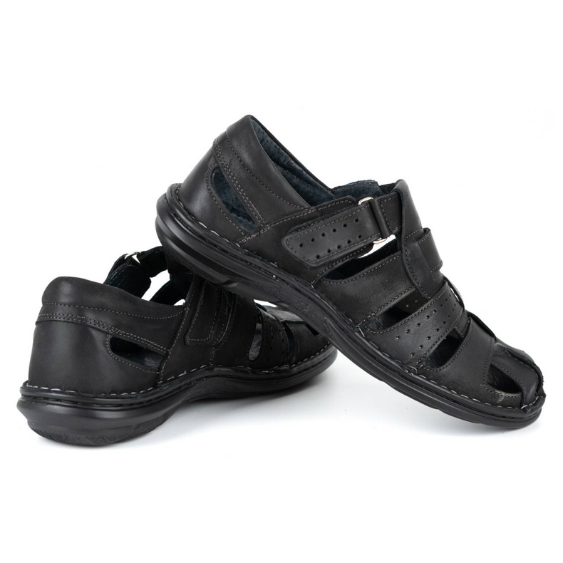 Olivier Fekete férfi szandál 467 4