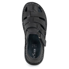 Olivier Fekete férfi szandál 467 6