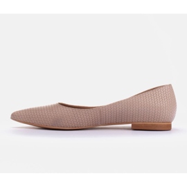 Marco Shoes Finom balerinák bézs 2