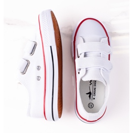 Tépőzáras tornacipő gyerekeknek Vico fehér 1