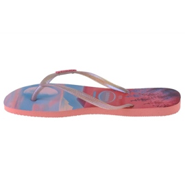 Havaianas Slim Paisage papucs 4132614-5217 rózsaszín 1