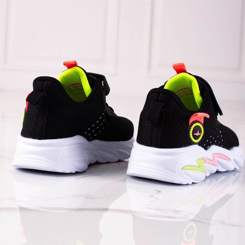 Sport lány tornacipő Vico szürke fekete 1