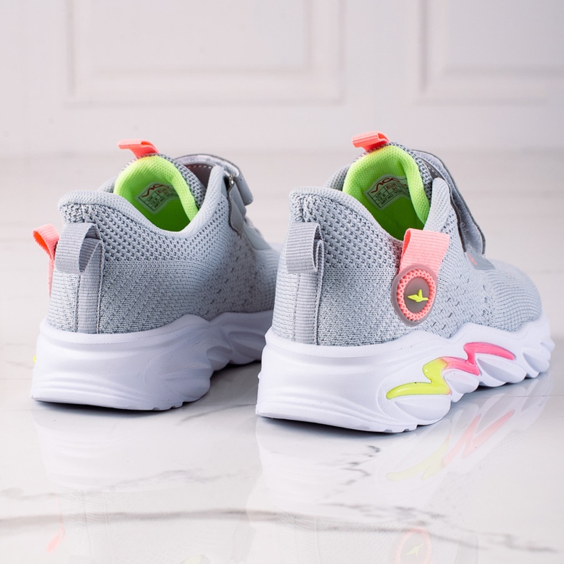 Sport lány tornacipő Vico szürke 1