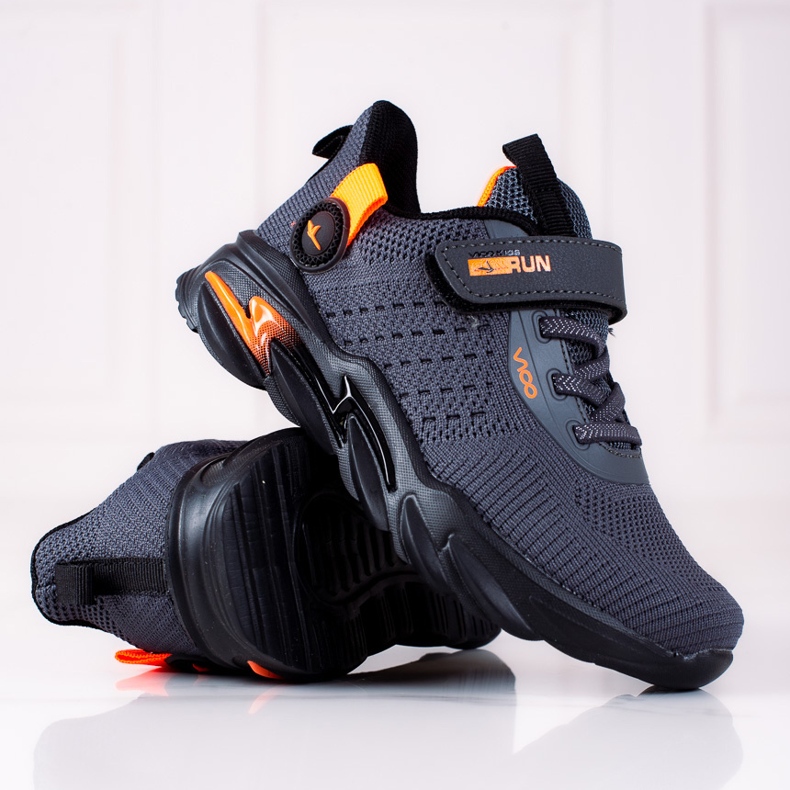 Sportos fiú tornacipő Vico szürke 1